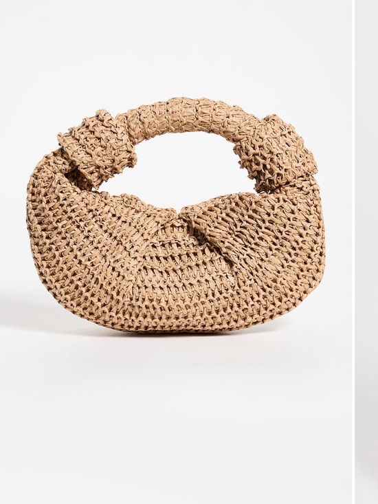 Simon Miller Handbags - Simon Miller Raffia Lopsy Bag